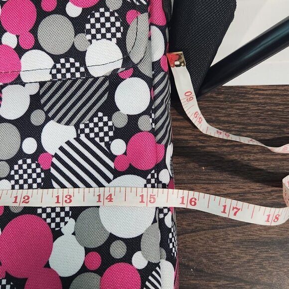 Dickies pink polka dot laptop bag - Picture 2 of 3